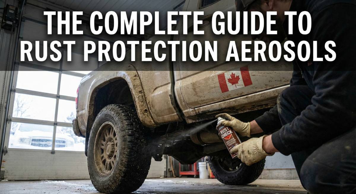The Complete Guide to Rust Protection Aerosols: Keep Your Vehicle Safe from Corrosion in Canada